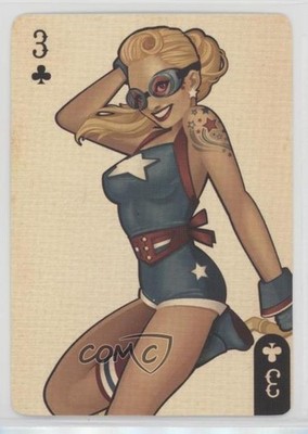 2015 Aquarius DC Bombshells Playing Cards Stargirl #3C e6j