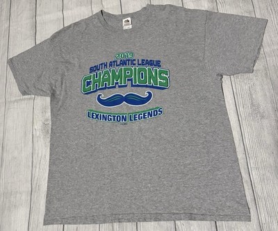 Lexington Legends South Atlantic League Champions T Shirt Size XL
