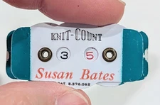 Vintage Original Susan Bates Knit Count Row Counter Knitting USA