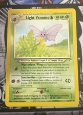 2001 Pokémon Neo Destiny Light Venomoth Moderately Played No.53 on eBay