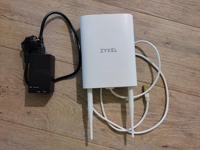 ZyXEL NWA55AXE Wi-Fi PoE Access Point - Weiß Langlebig, Wetterfest, Outdoor