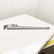 Pittsburg 48" Aluminum Straight Pipe Wrench 4.5" Capacity