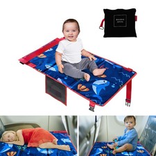 RUIMIX Toddler Airplane Bed Kids Airplane Seat Extender Travel Footrest H...