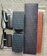 2 Partylite GoSmart Mobile Smart Scents Holders & 1 Cinnamon Woods Sticks FS946