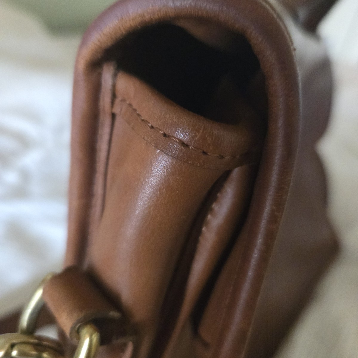 Vintage Coach Lexington Leather Briefcase Messenger Bag Turn Lock