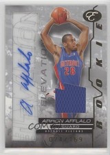 2007 Bowman Elevation Rookie Writings Relics /169 Arron Afflalo #RW-AA Auto 2d0