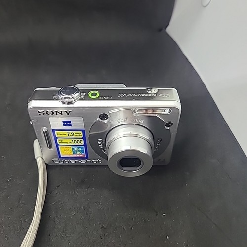 SONY CYBER-SHOT DSC-W70 7.2MP DIGITAL CAMERA SILVER CARL ZEISS - No Charger #2