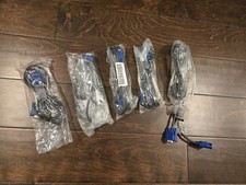 Lot 5 VGA 6' Foot name brand high quality OEM cables Male to Male Sub