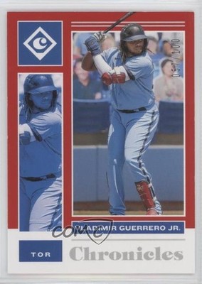 2021 Panini Chronicles Red 57/100 Vladimir Guerrero Jr #35 q1q