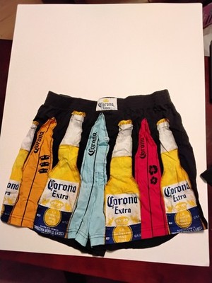 CORONA EXTRA MODELO BOARD MEETING BOXER BRIEFS 2007 VINTAGE UNISEX LARGE RARE