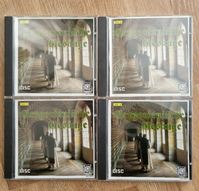 Gregorianische Gesänge / Festival Of Gregorian Chants, Vol. 1 - 4 (4 CD Box-Set)