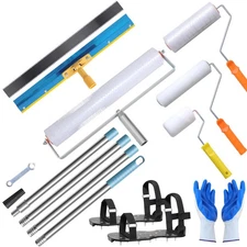 Self Leveling Cement Tool Kit- Epoxy Floor Tool Kit Includes Self-Leveling Ra...