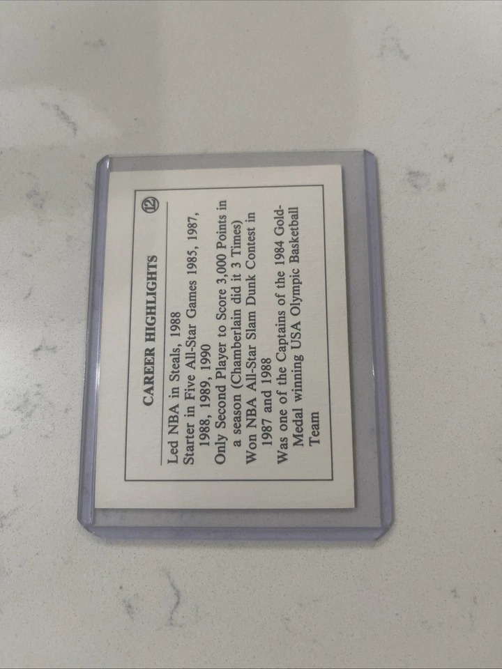 1991 Red Border & Black Diamonds Michael Jordan - Image 2 of 2