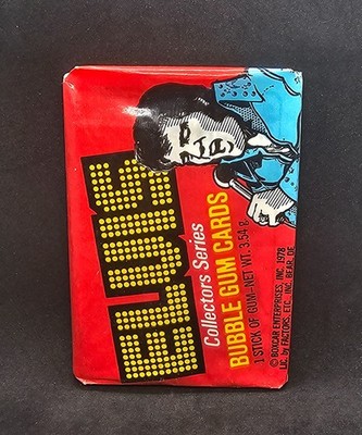 1978 Donruss Elvis Cards, 1 Unopened Sealed Wax PACK From Wax Box, 6 Cards
