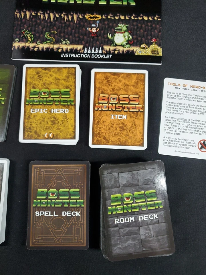 Boss Monster Base & Tools Of Hero-Kind Expansion Brotherwise Games Complete Set - Image 3 of 4