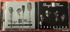 Boys II Men, 2 CD LOT - Evolution and Nathan/Michael/Shawn/Wanya