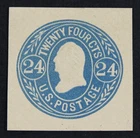 CKStamps: US Cut Square Stamps Collection Scott#U71 Unused H NG