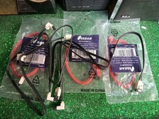 SATA 24-Inch 60 cm Straight to Right Angle Cable Red OK Gear Free Ship 7 Pcs