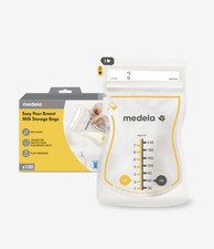 Medela Breast Milk Storage Bags, 7-oz, Pack of 100, Sealed