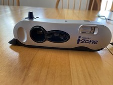 Polaroid I-Zone Photo Instant 2 Sticker Film Pocket id Camera Silver W/Case