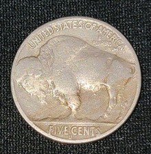 1937-D 5C Buffalo Nickel 3 Legged Key Error Uncirculated Details Monster Scarce!