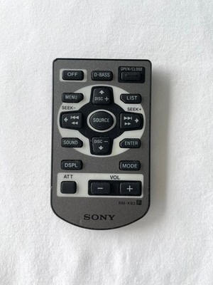 Original Sony Car Audio Remote Control RM-X93