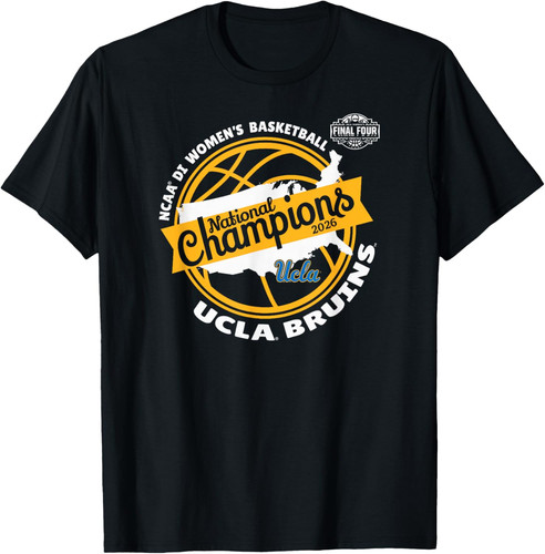 UCLA Bruins Women's Basketball 2026 National Champs Unisex T-Shirt