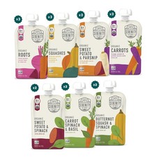 Serenity Kids USDA Organic Baby Food Pouches - No Added Sugar Baby Puree Pouch -
