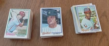 1978 Topps Baseball Singles #1 to #250 - Create Own Lot