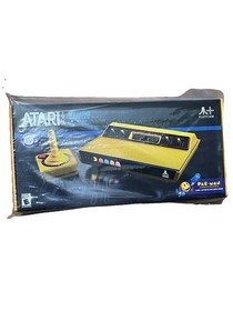 2025 Atari 2600+ PAC-MAN Edition Console Wireless Joystick Yellow +Power Adapter