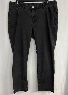 Riders by Lee Women's Indigo Jeans, Size 16M, Black