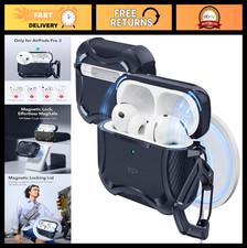 AirPods Pro 3 Case 2025 - USB-C, Magnetic Lid, MagSafe Ready, Drop Protection, N