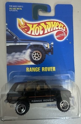 Hot Wheels Range Rover 1:64 Diecast Car Classics Series Black 1991 Unopened