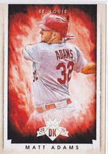 2015 Matt Adams Diamond Kings      66/99    #98 (A6260) $6 MAX SHIP