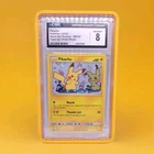 Pokémon Pikachu SM162 Team Up Black Star Promo CGC 8