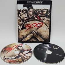 300 4K Ultra HD Blu-ray 2020 Region Free Action Gerard Butler VG Tested