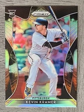 2019 Panini Prizm Cosmic Haze Prizm #176 Kevin Kramer RC Pittsburgh Pirates