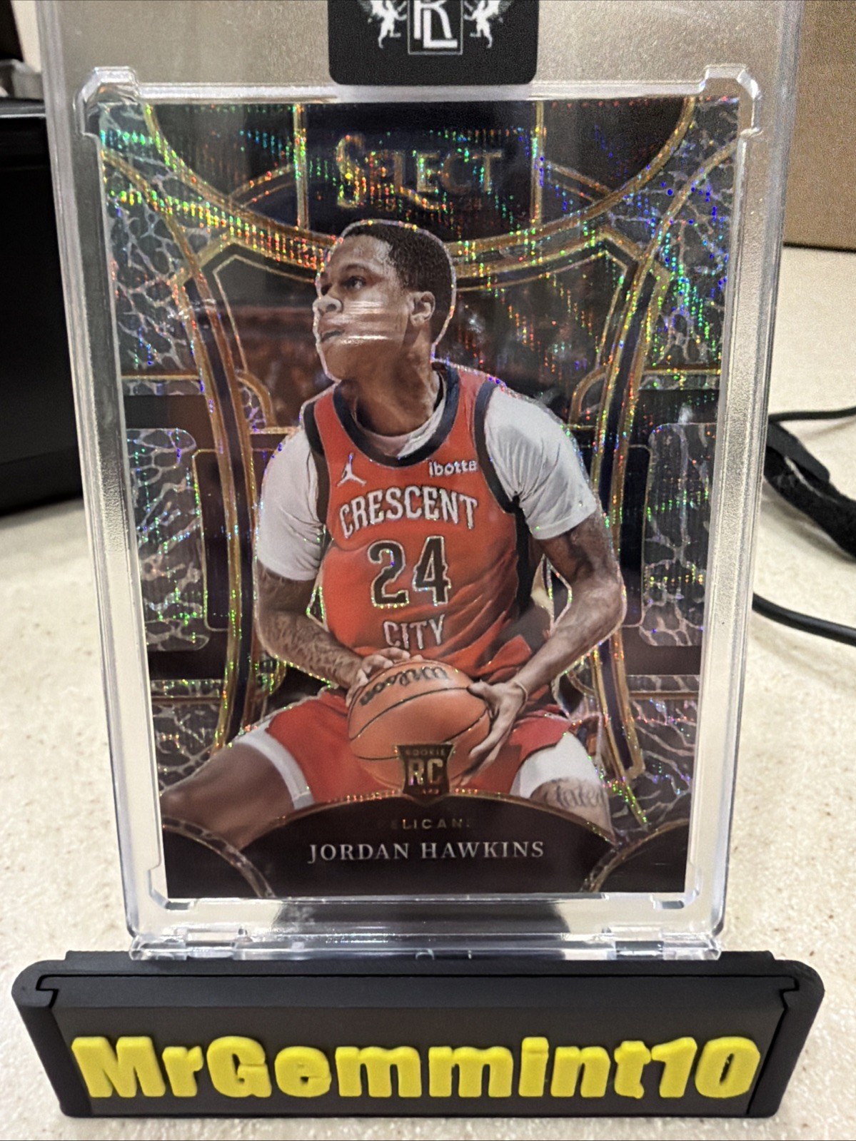 2023-24 Panini Select - Mezzanine Level Jordan Hawkins #334 Tectonic Prizm (RC)