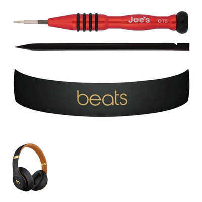 Original Beats Studio 3 Kabellos Kopfband Midnight Schwarz OEM + T5 Reparaturset
