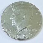 1987-P KENNEDY Half Dollar ~ From Mint Set ~ FREE SHIPPING #7250