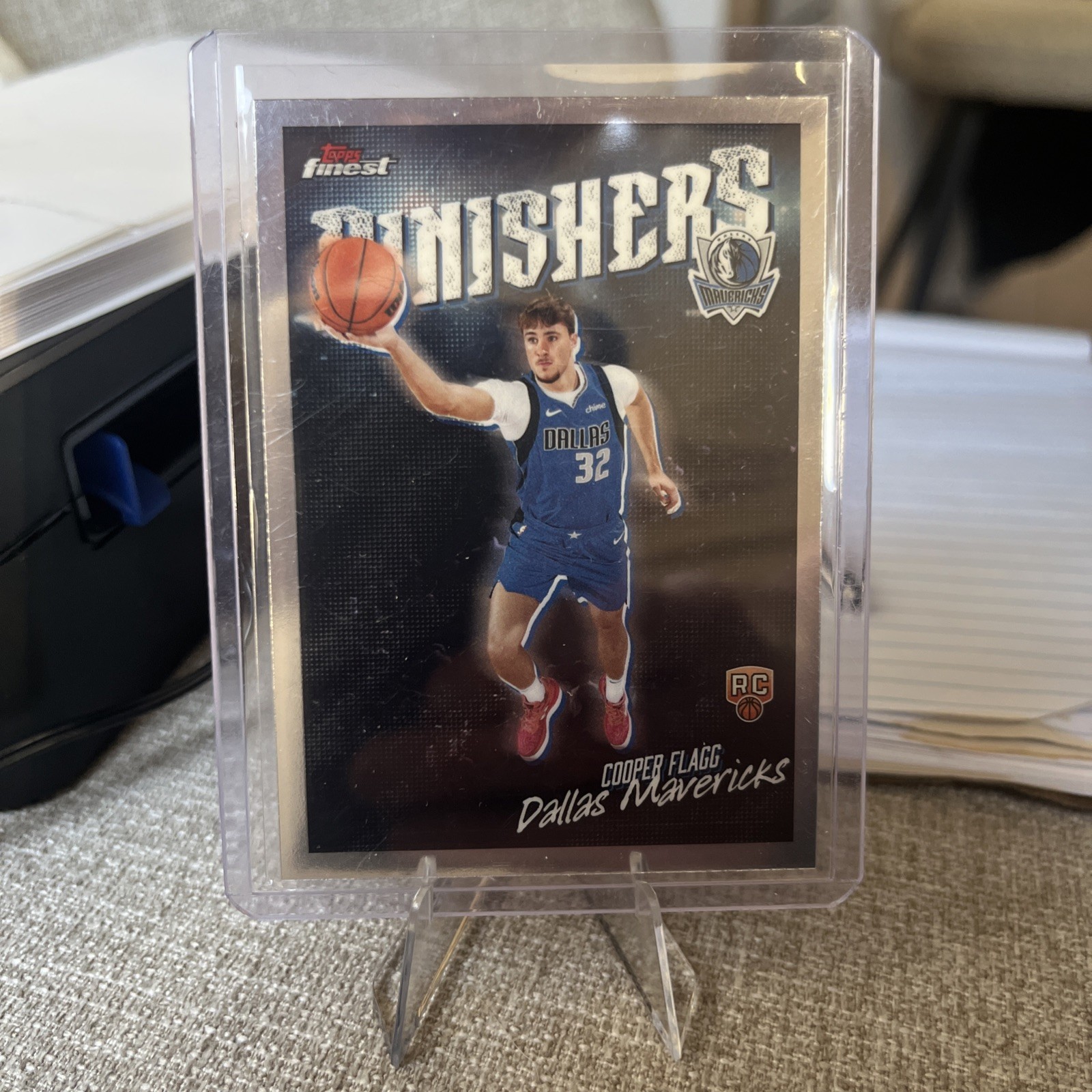 Cooper Flagg 2025-26 Topps Finest Basketball Finishers RC Mavericks #FI-8
