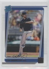 2021 Panini Chronicles Clearly Donruss Rated Rookies Ian Anderson #25 ic3