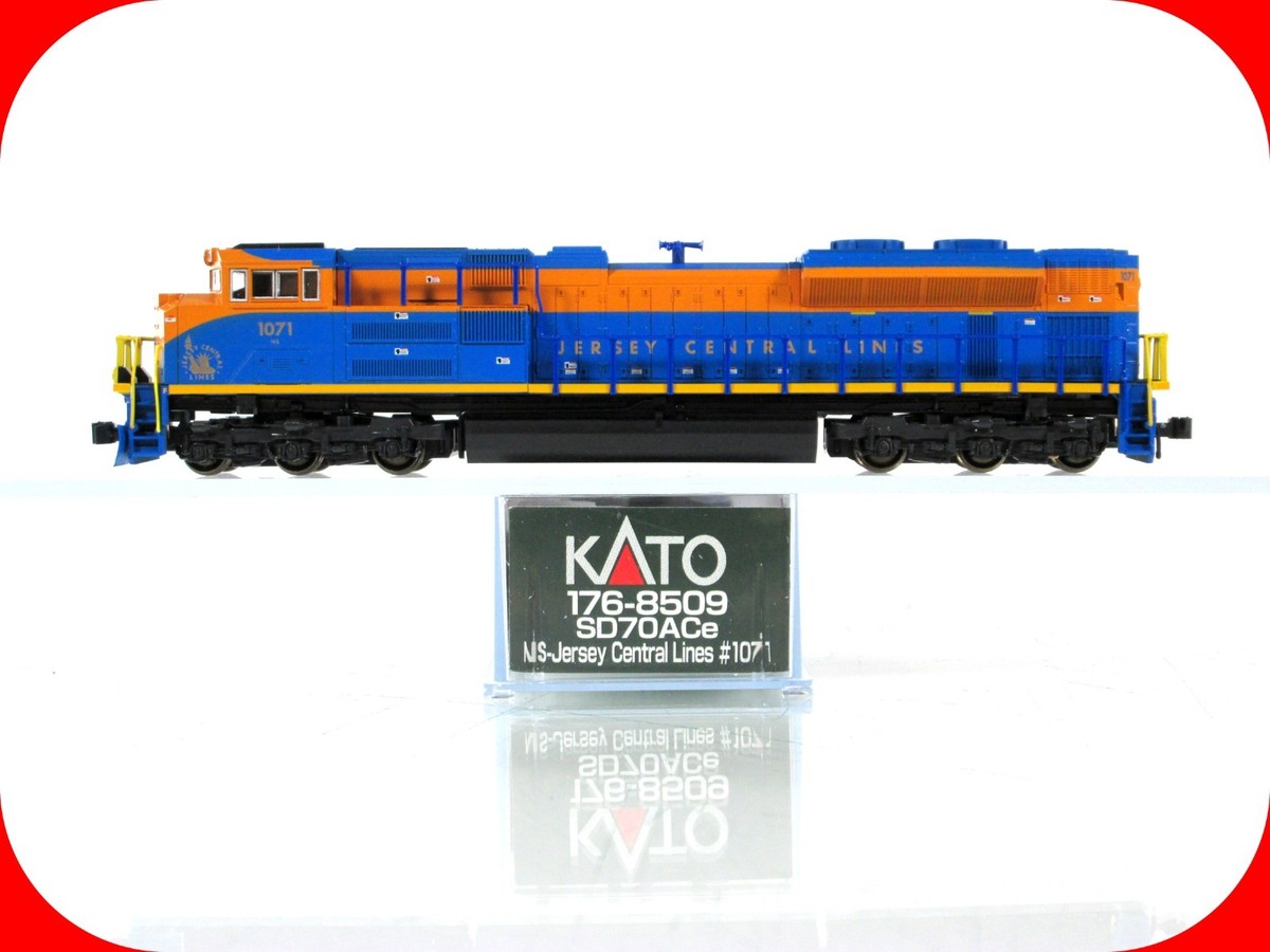 N Scale ***JERSEY CENTRAL LINES*** SD70ACe Diesel 1071 -Kato 176