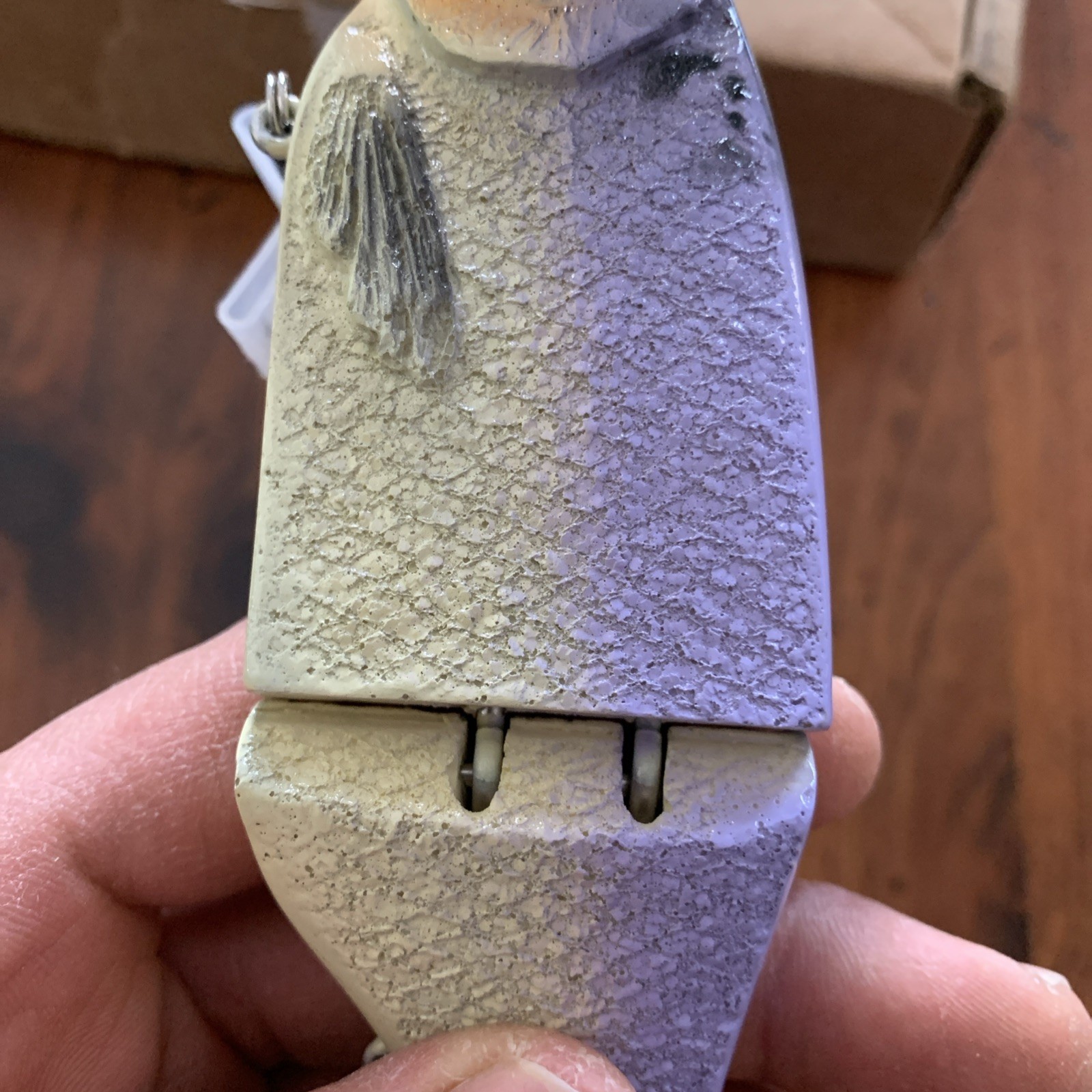 KGB Swimbaits Chad Shad TSG 9in Table Rock Bone Glidebait near mint lite use   - Image 9