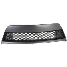 New Front Bumper Grille For 2010-2013 Kia Forte Textured Black Plastic KI1036107