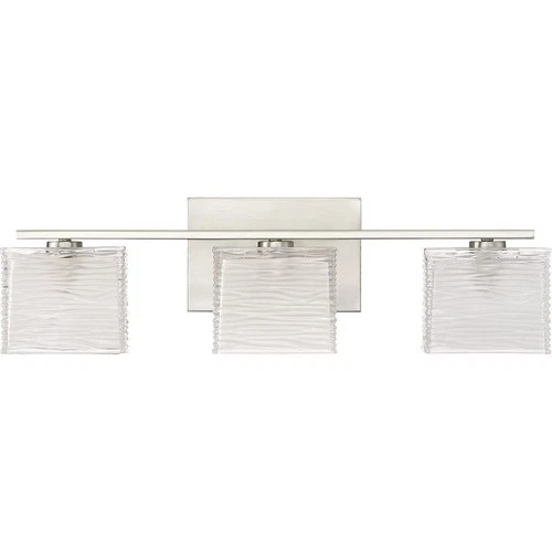 Westcap 3 Light Transitional Bath Vanity - 6.75 Inches high-Polished Chrome - Picture 2 of 10