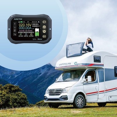 JUNCTEK KG-F Bluetooth Battery Monitor 500V 500A Smart Coulometer for RV Solar