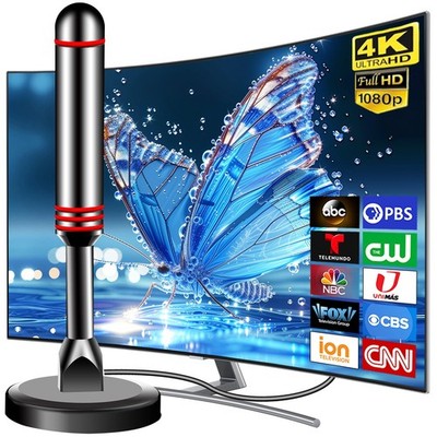 Antenas de TV para Smart TV, Antena HDTV digital para interior y exterior
