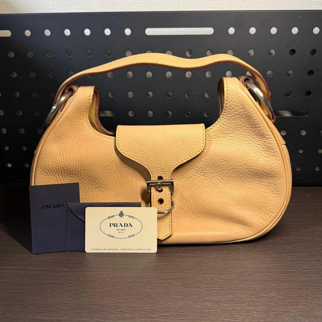 PRADA Turn Lock Bags & Women's Leather Exterior for sale | eBay