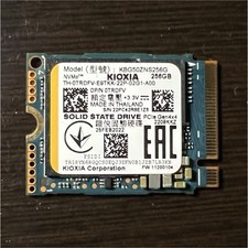 KIOXIA KBG50ZNS256G 256GB NVMe M.2 2230 PCIe Gen4 x4 SSD TRIM SMART